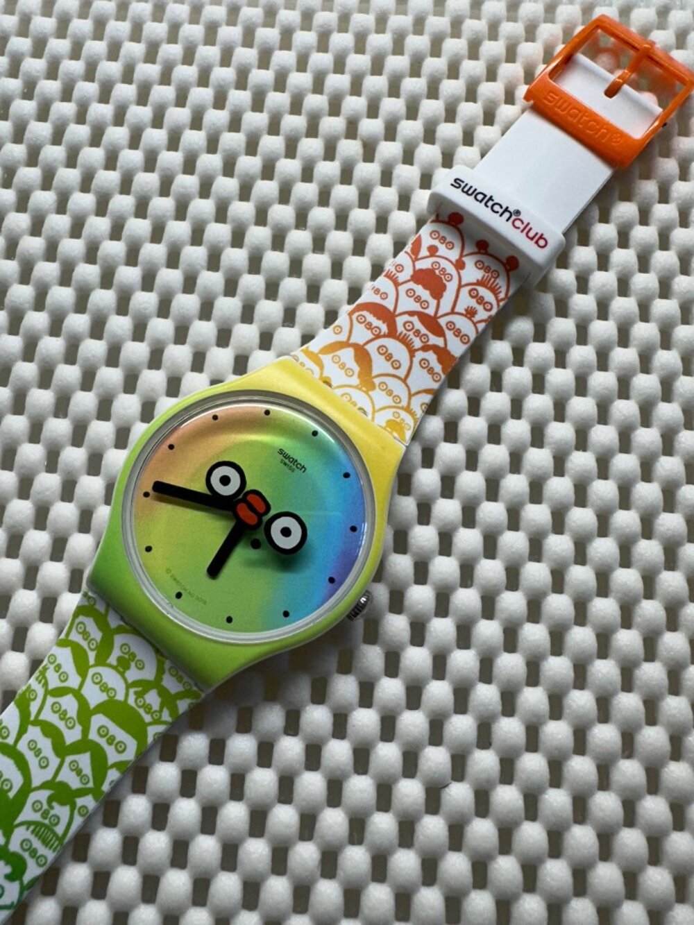 Swatch Watch What's Yo Face SUOZ303 Contemporary 2019 - Picture 3 of 5